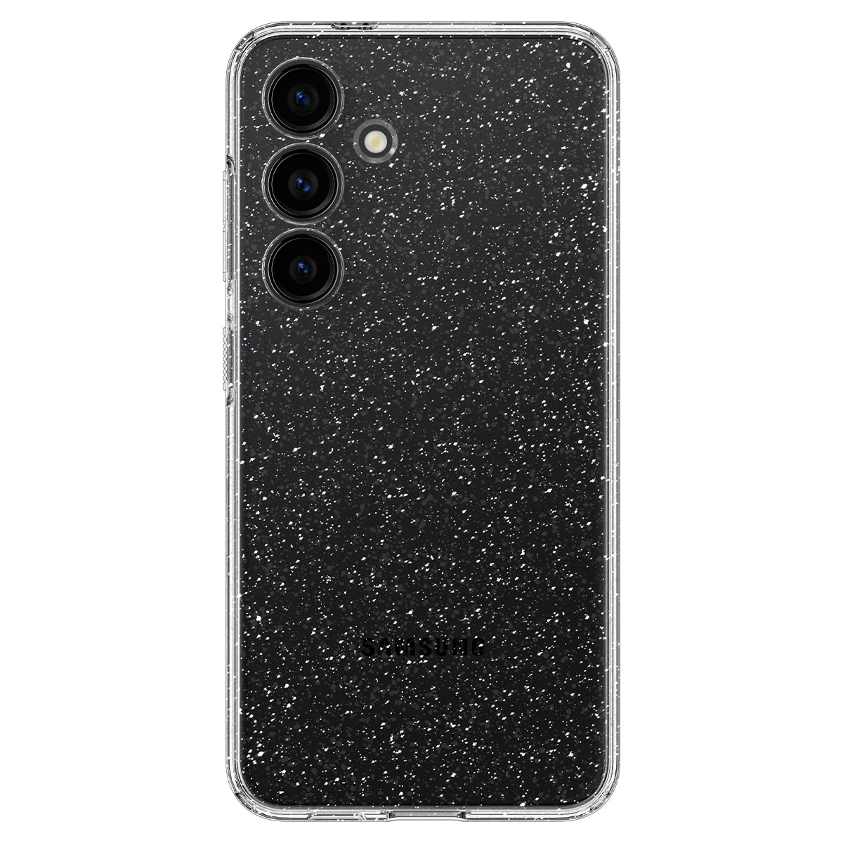 Schutzhülle für Galaxy S24, Spigen Liquid Crystal Glitter, Transparent mit Glitzer