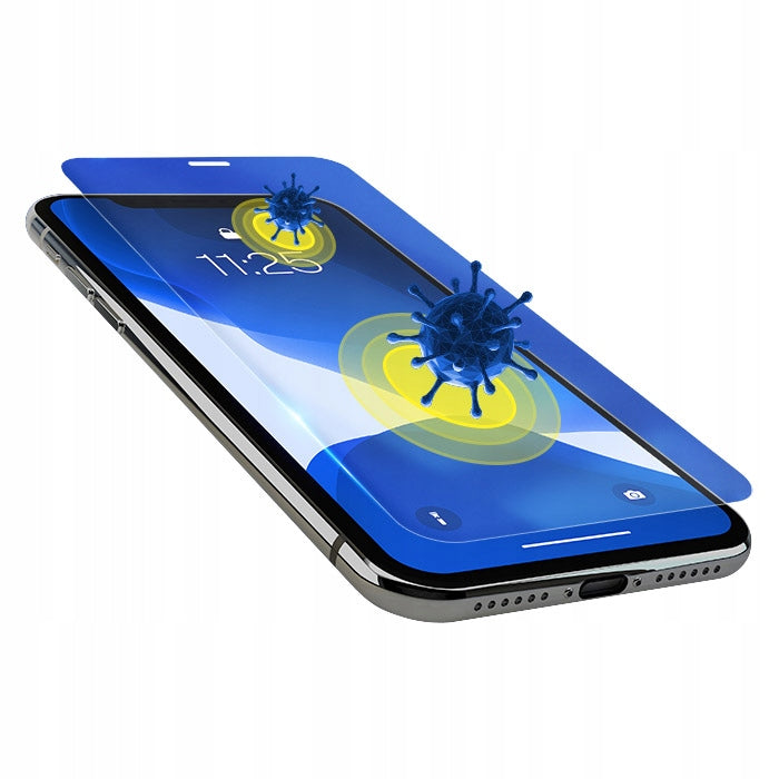 Antimikrobielle Schutzfolie 3MK Silver Protection+ für iPhone 14 / 14 Pro