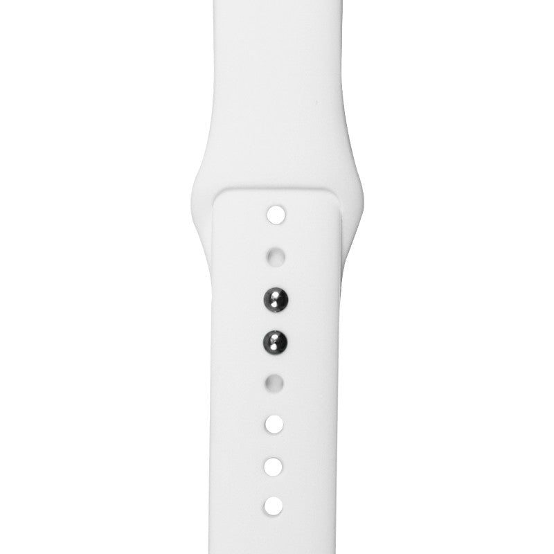 Armband Crong Sport Liquid Band für Apple Watch 49/46/45/44 mm, Weiß