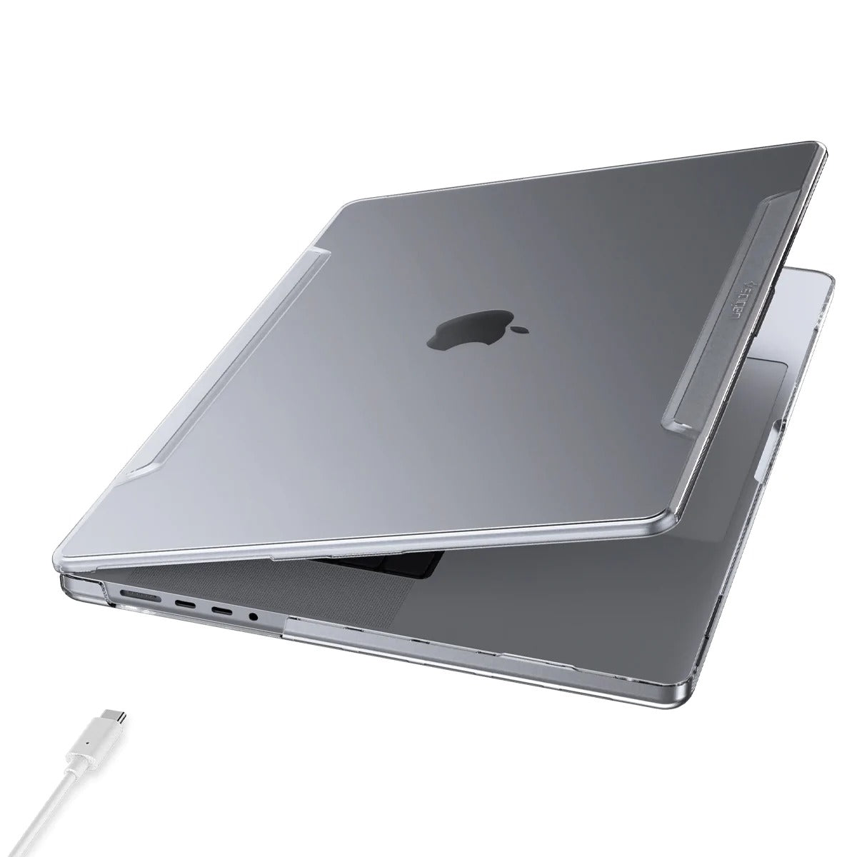 Schutzhülle Spigen Thin Fit für MacBook Pro 14" 2021-2023, Transparent