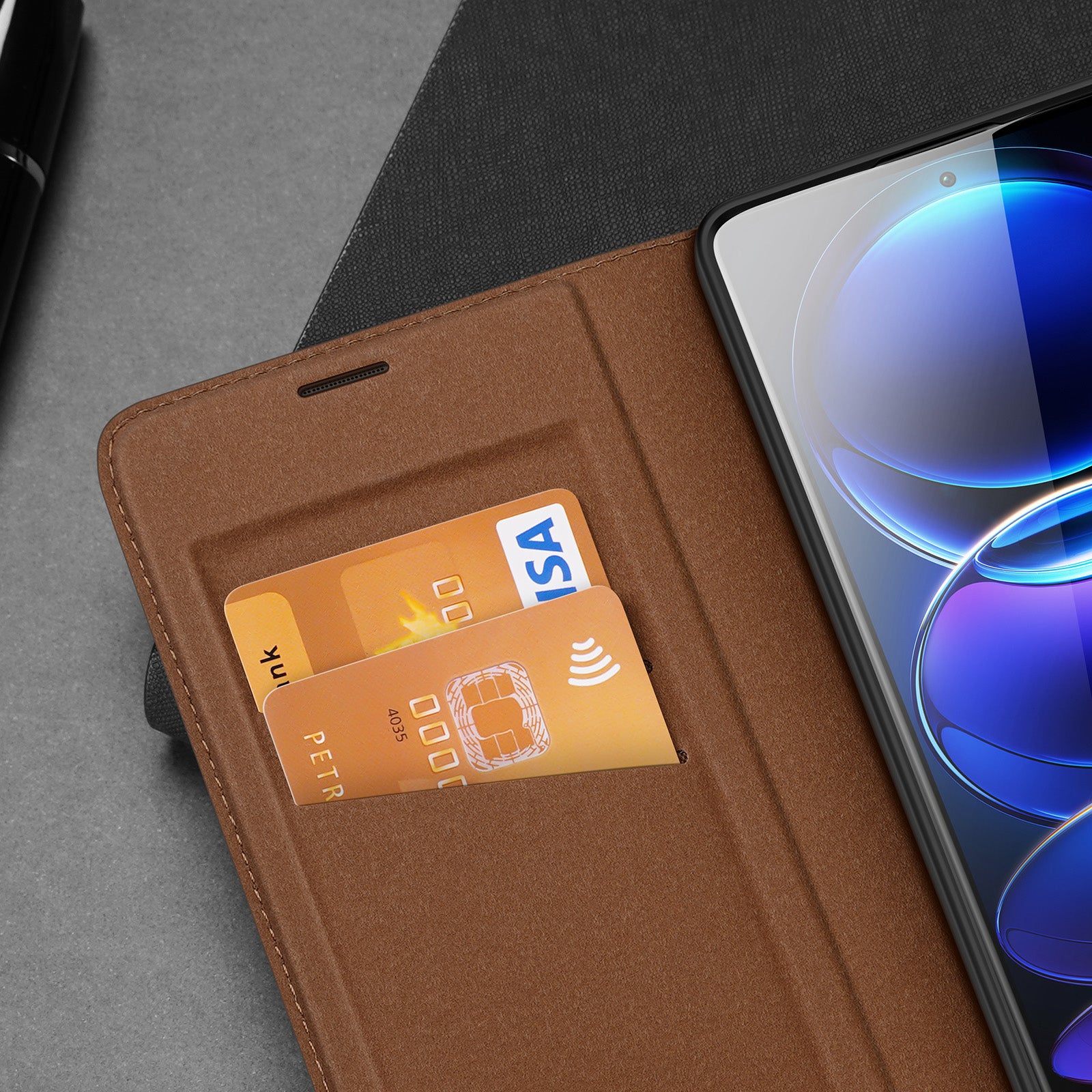 Schutzhülle Dux Ducis Skin X2 für Xiaomi Redmi Note 12 Pro+ 5G, Braun
