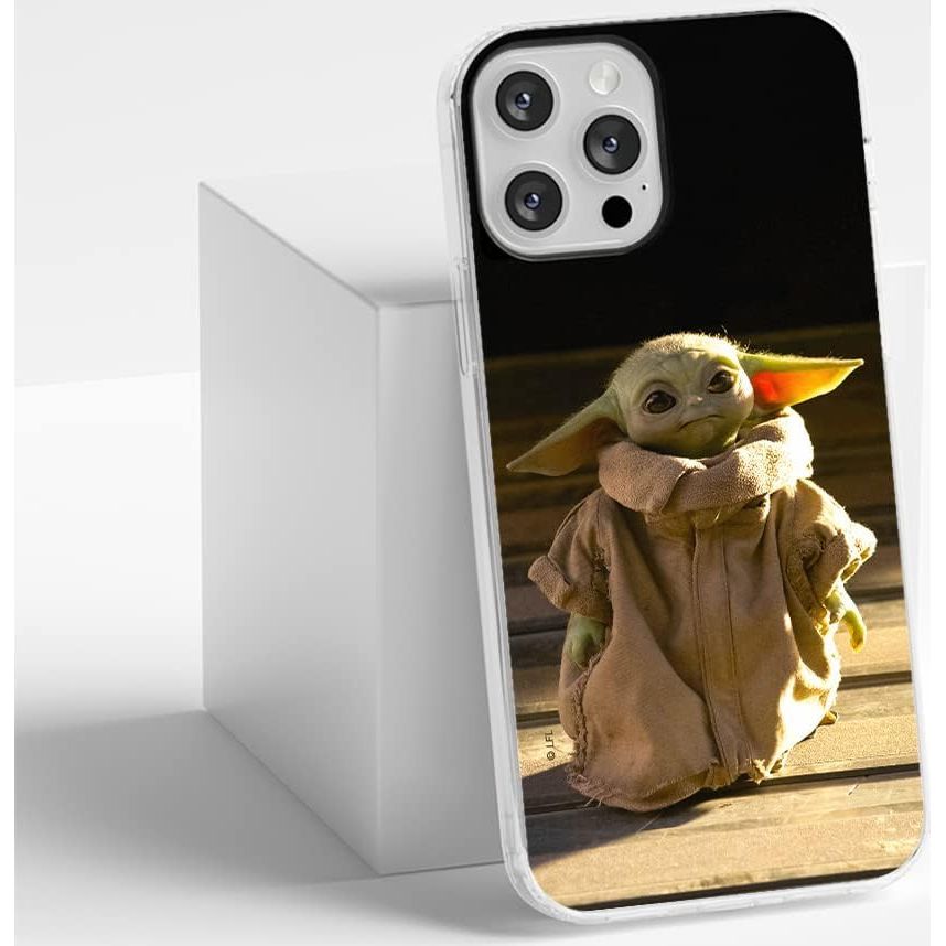Schutzhülle für iPhone 13 Pro, ERT Group Star Wars, Baby Yoda 001