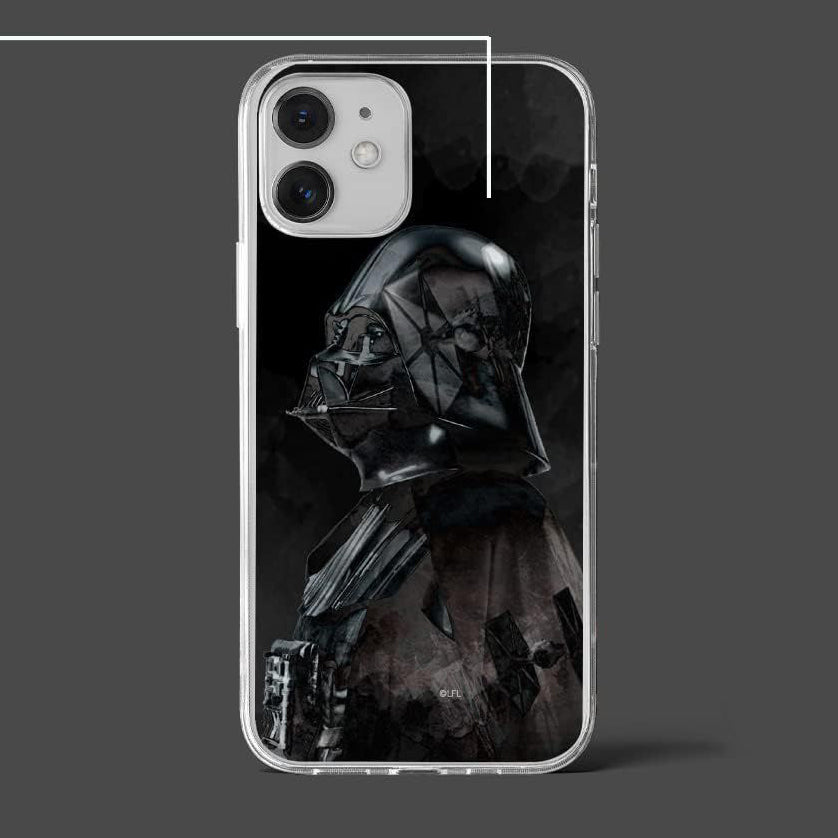 Schutzhülle für iPhone 12 Pro, iPhone 12, ERT Group Star Wars, Darth Vader 003