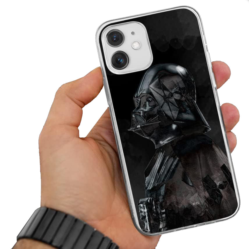 Schutzhülle für iPhone 12 Pro, iPhone 12, ERT Group Star Wars, Darth Vader 003