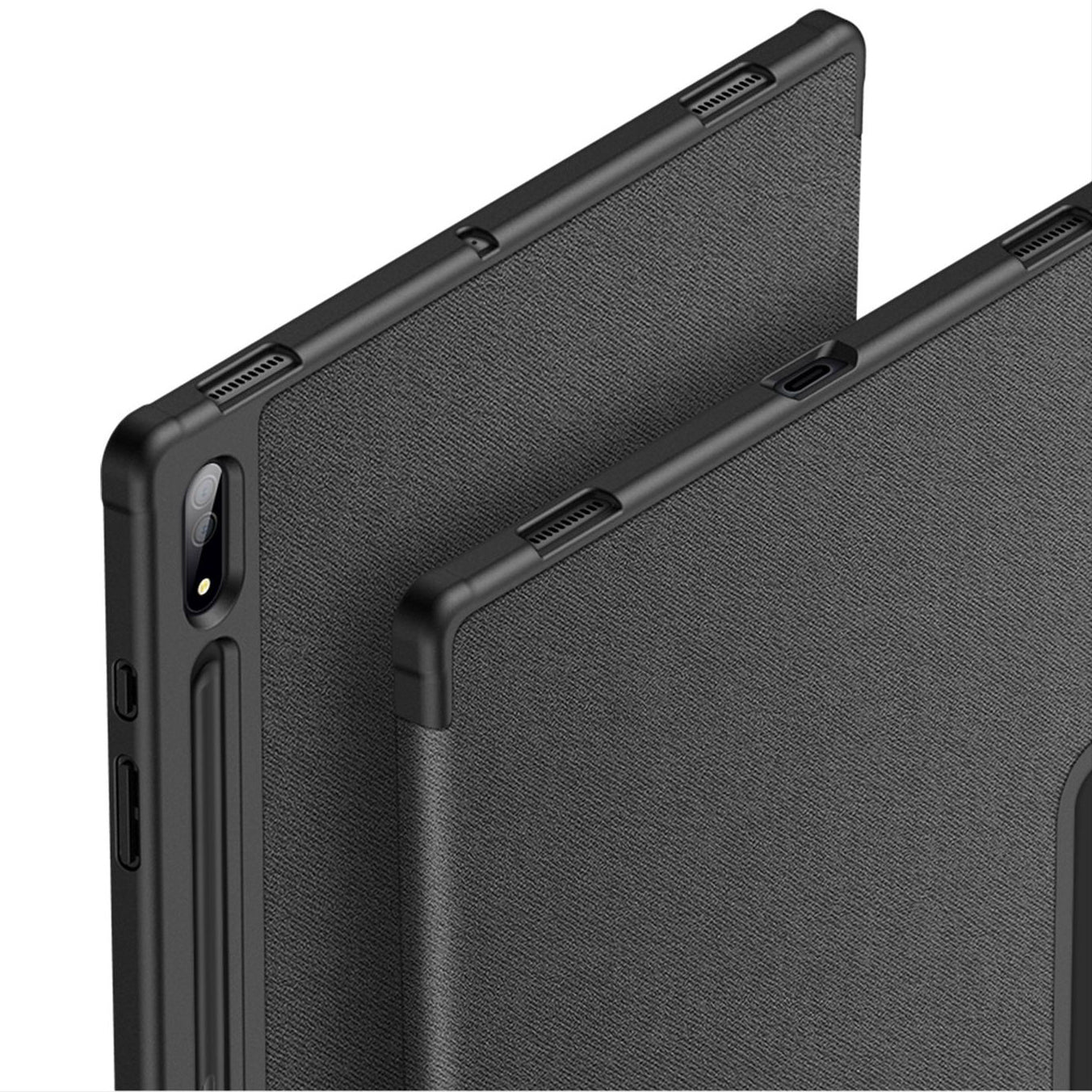 Schutzhülle Dux Ducis Domo für Samsung Galaxy Tab S9 Ultra, Samsung Galaxy Tab S8 Ultra, Schwarz