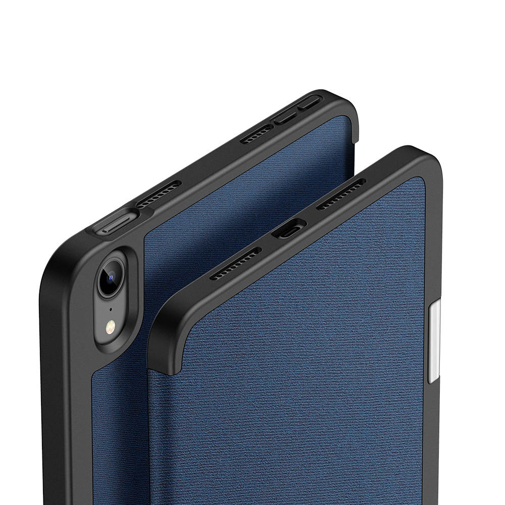 Schutzhülle für iPad Mini 7 2024 / 6 2021, Dux Ducis Domo, Dunkelblau