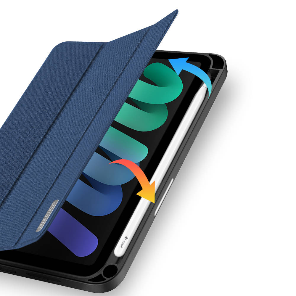 Schutzhülle für iPad Mini 7 2024 / 6 2021, Dux Ducis Domo, Dunkelblau