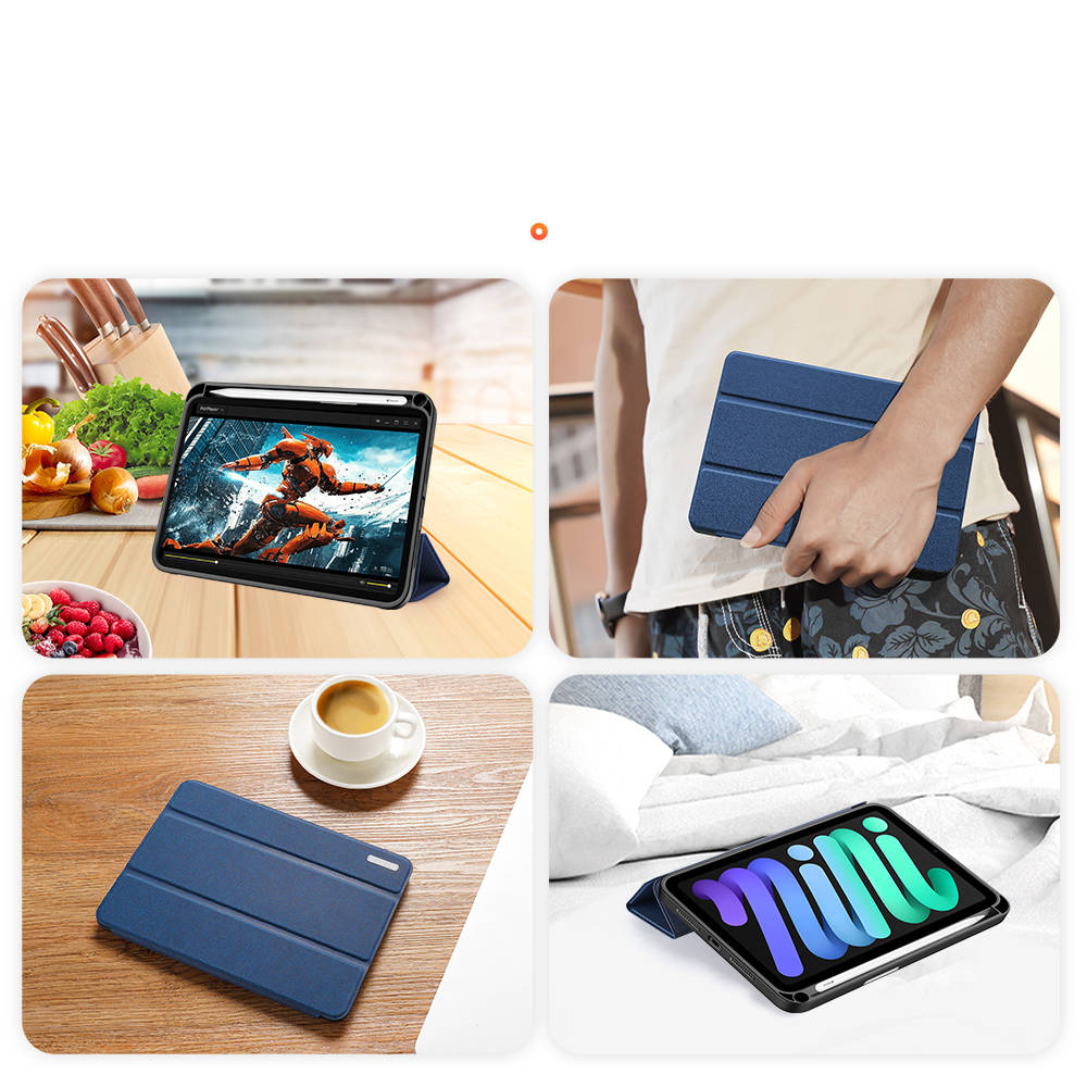 Schutzhülle Dux Ducis Domo für iPad Mini 6 2021, blau