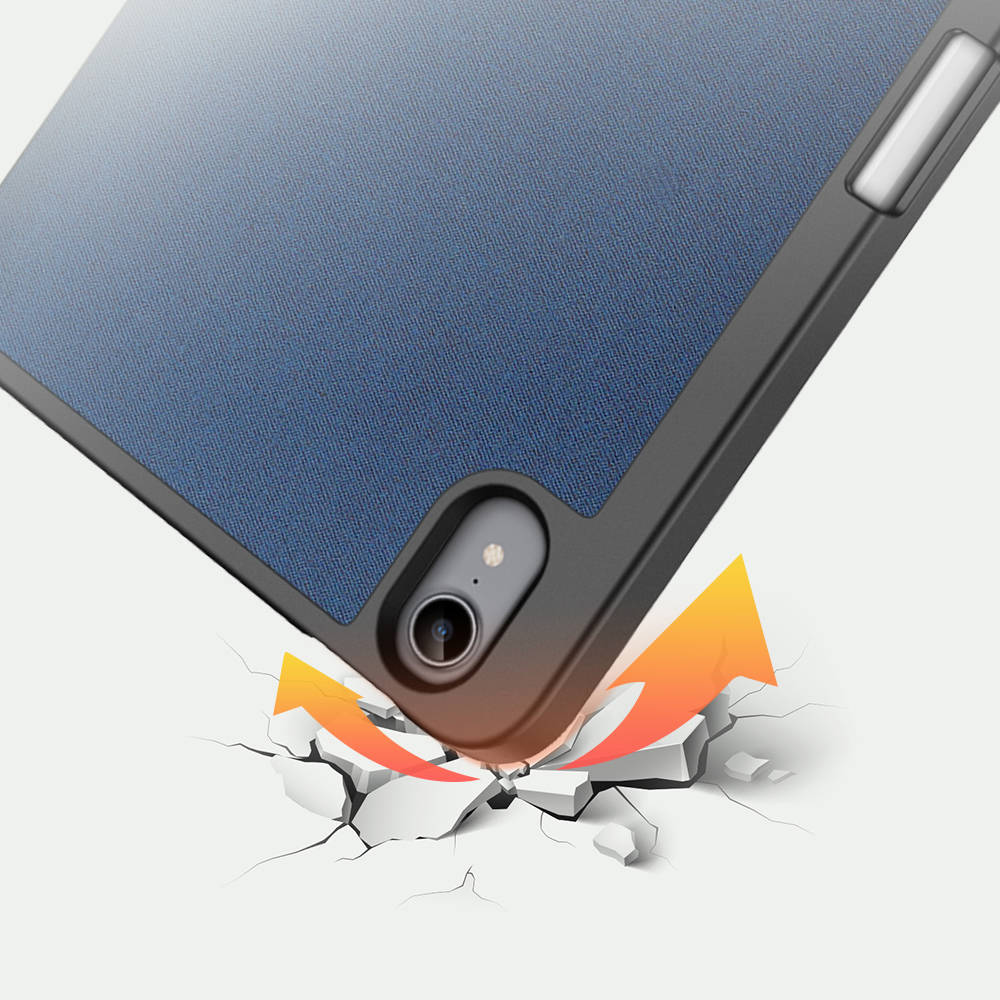 Schutzhülle für iPad Mini 7 2024 / 6 2021, Dux Ducis Domo, Dunkelblau