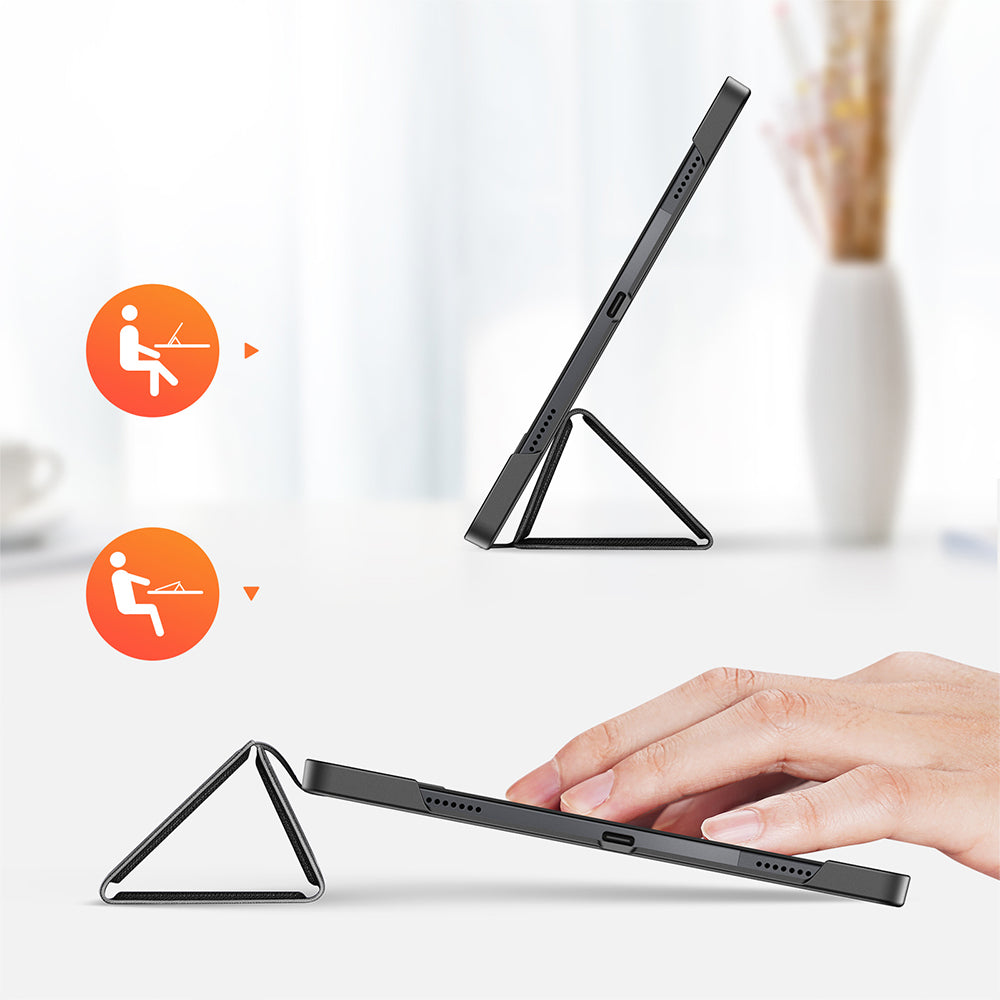 Schutzhülle Dux Ducis Domo für Lenovo Tab P12, Schwarz