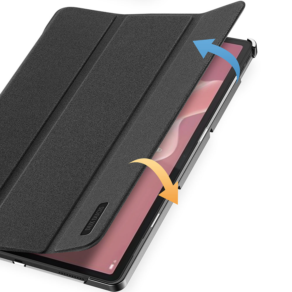 Schutzhülle Dux Ducis Domo für Lenovo Tab P12, Schwarz