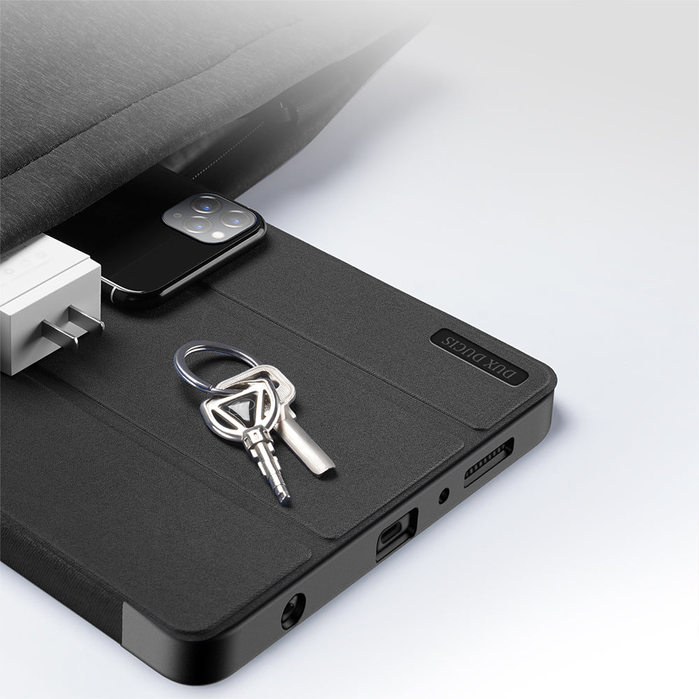 Schutzhülle Dux Ducis Domo für Galaxy Tab A9, Schwarz