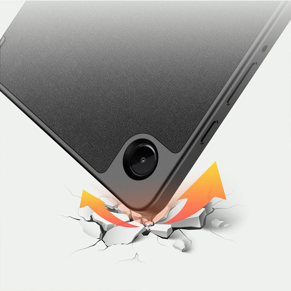 Schutzhülle Dux Ducis Domo für Galaxy Tab A9, Schwarz