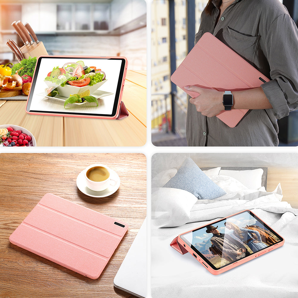 Schutzhülle Dux Ducis Domo für Galaxy Tab A9, Rosa
