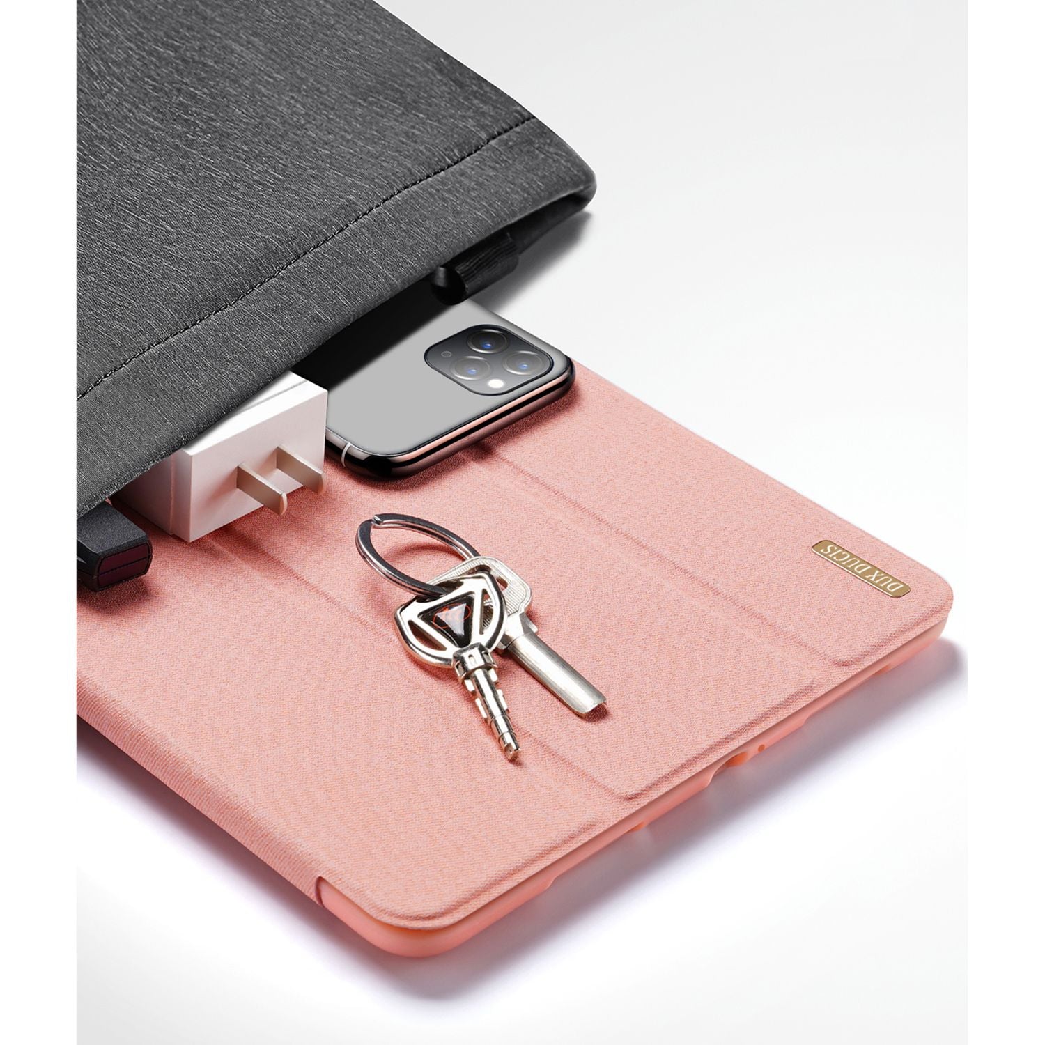 Schutzhülle Dux Ducis Domo für Xiaomi Pad 6, Xiaomi Pad 6 Pro, Rosa