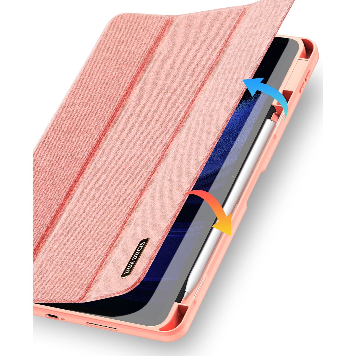 Schutzhülle Dux Ducis Domo für Xiaomi Pad 6, Xiaomi Pad 6 Pro, Rosa