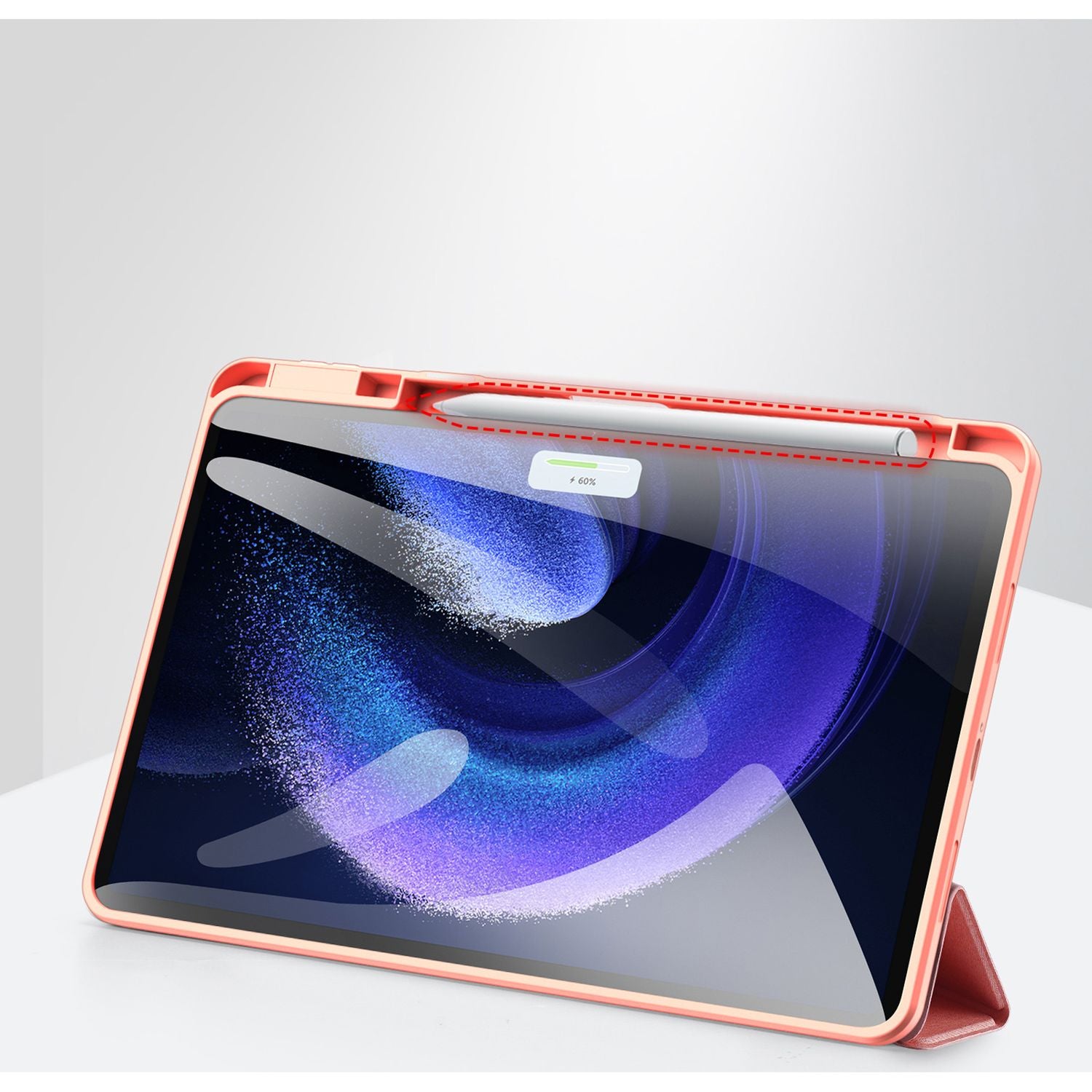 Schutzhülle Dux Ducis Domo für Xiaomi Pad 6, Xiaomi Pad 6 Pro, Rosa