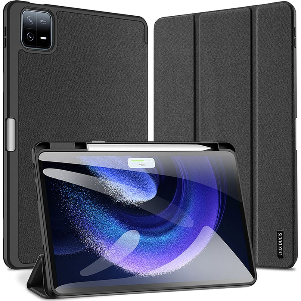 Schutzhülle Dux Ducis Domo für Xiaomi Pad 6, Xiaomi Pad 6 Pro, Schwarz