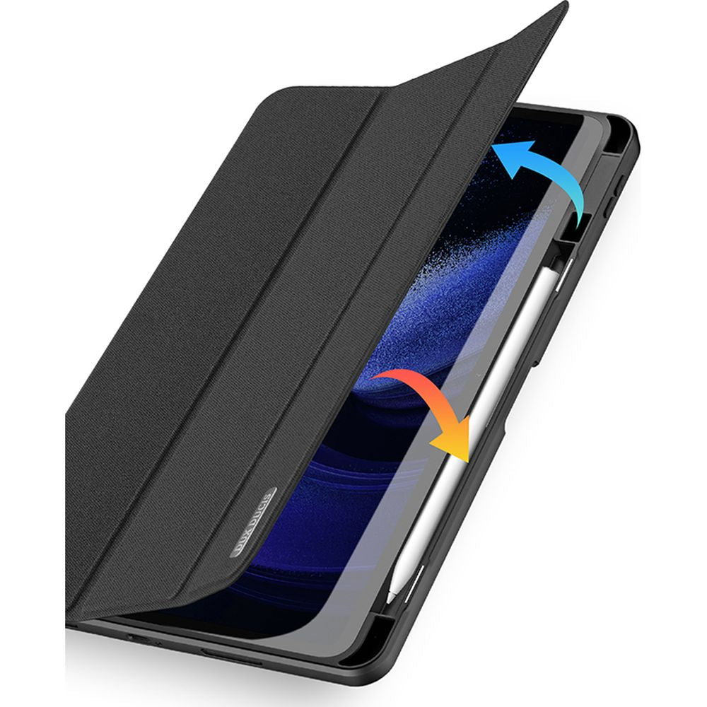 Schutzhülle Dux Ducis Domo für Xiaomi Pad 6, Xiaomi Pad 6 Pro, Schwarz