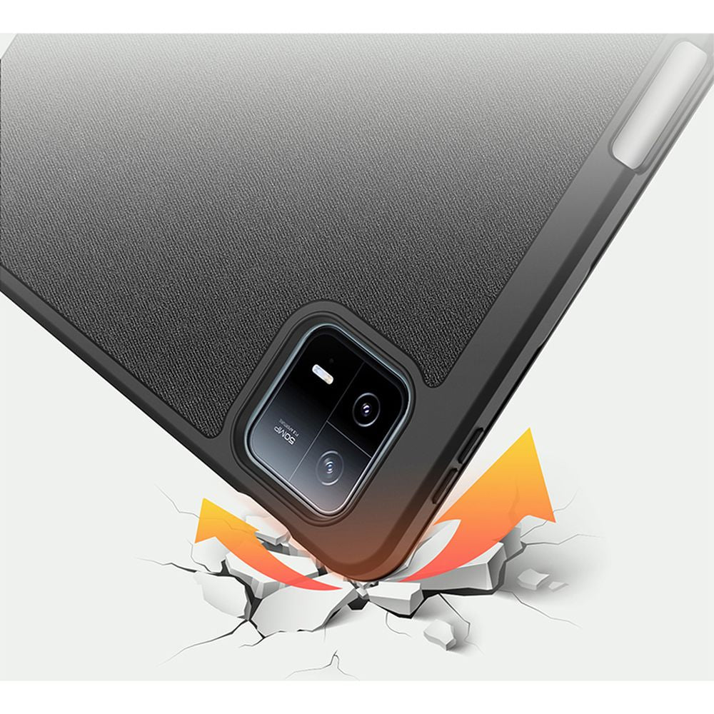 Schutzhülle Dux Ducis Domo für Xiaomi Pad 6, Xiaomi Pad 6 Pro, Schwarz