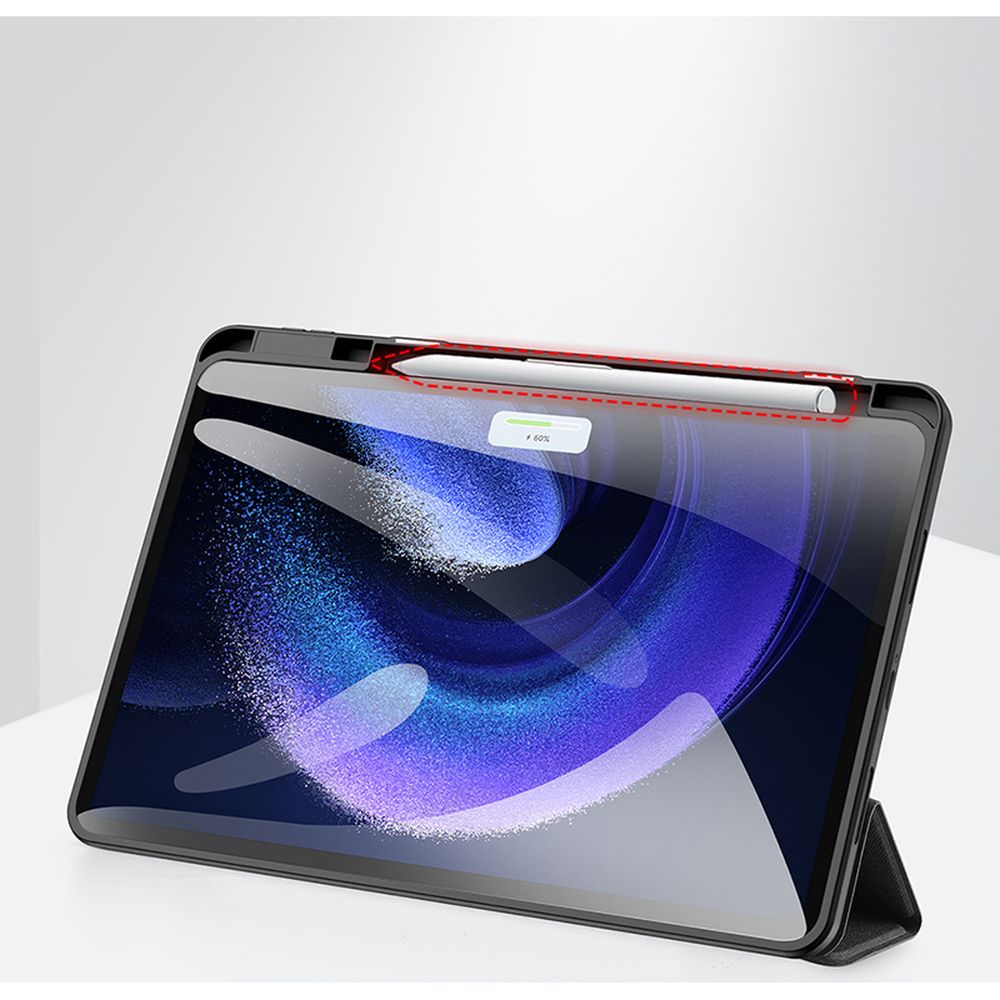 Schutzhülle Dux Ducis Domo für Xiaomi Pad 6, Xiaomi Pad 6 Pro, Schwarz