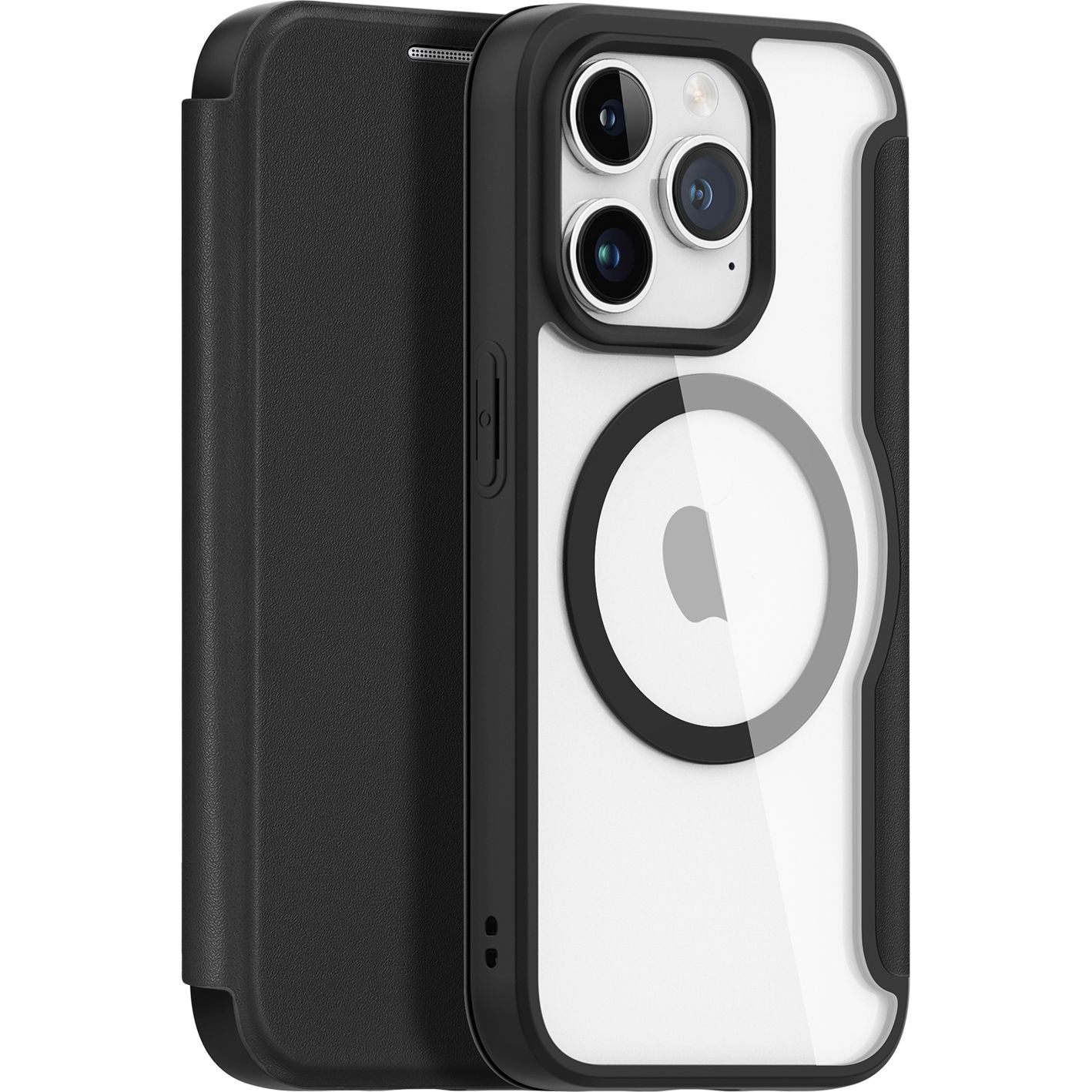 Schutzhülle Dux Ducis Skin X Pro für Apple iPhone 15 Pro, Schwarz