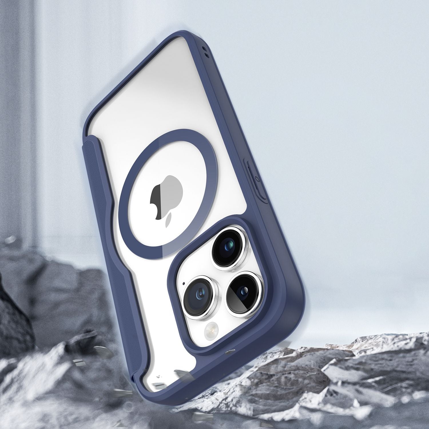 Schutzhülle Dux Ducis Skin X Pro für Apple iPhone 15 Pro, Blau