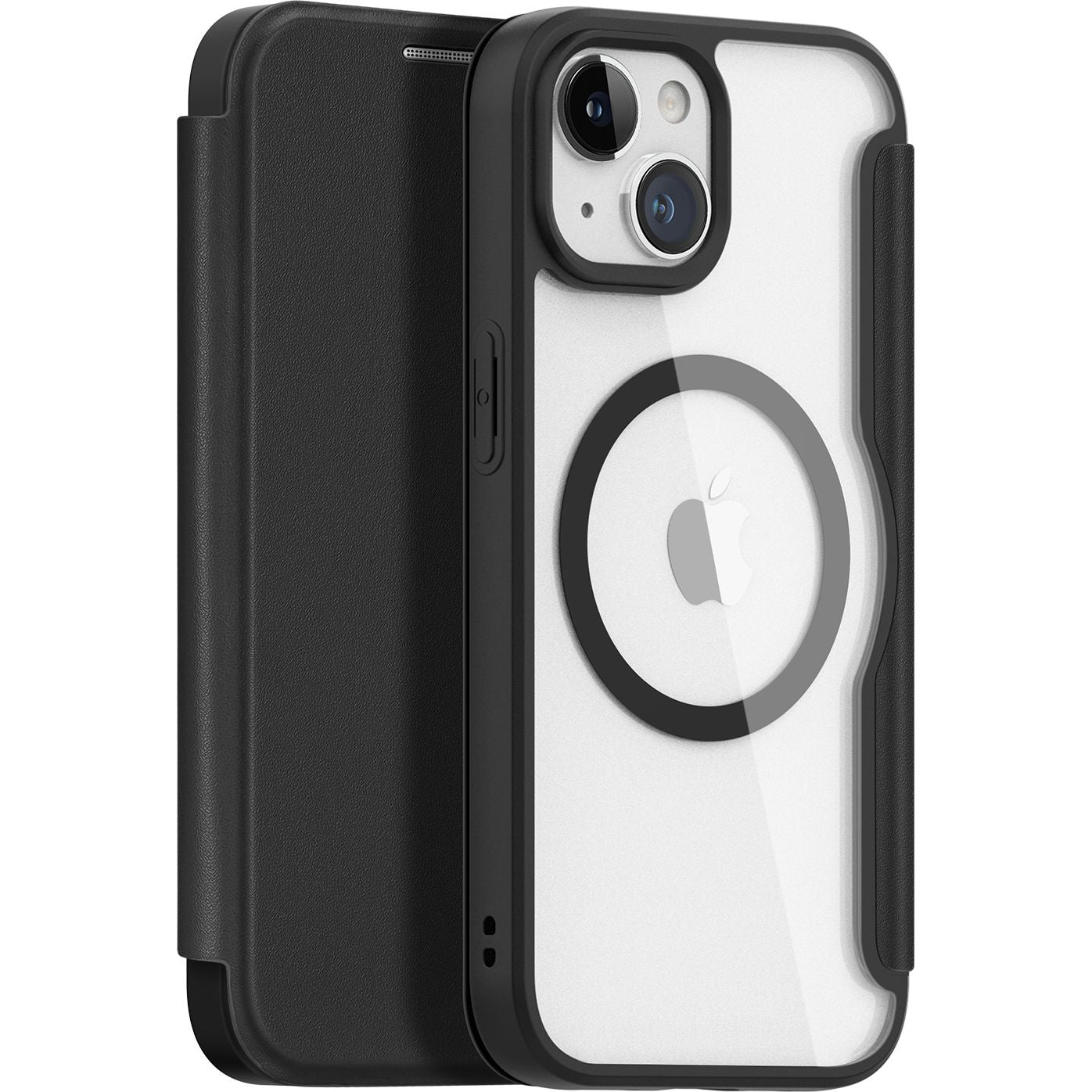 Schutzhülle Dux Ducis Skin X Pro für Apple iPhone 15, Schwarz