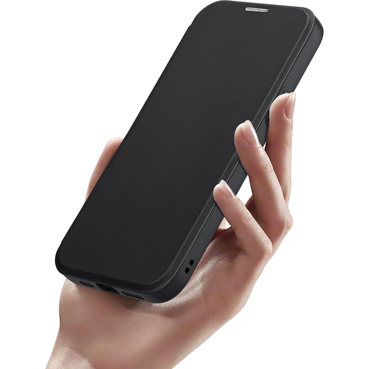 Schutzhülle Dux Ducis Skin X Pro für Apple iPhone 15, Schwarz