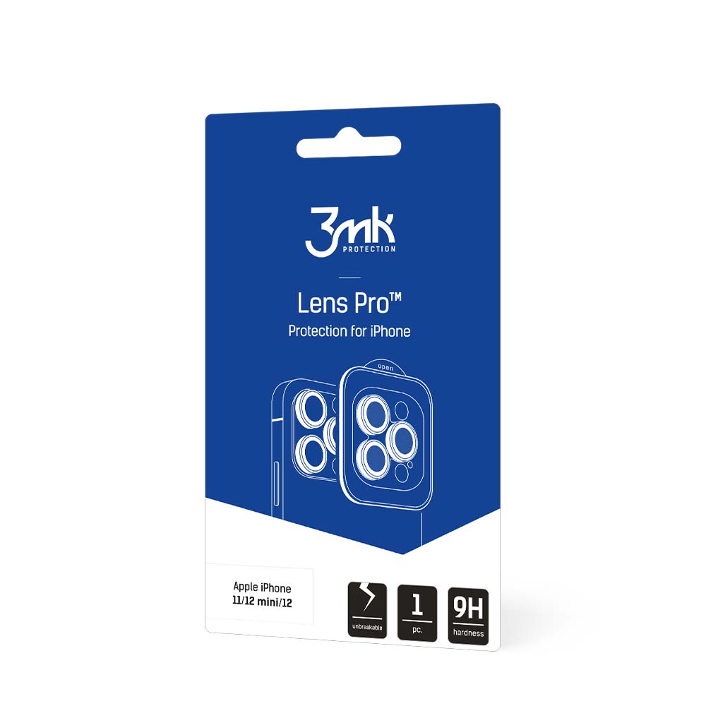 Objektivschutz 3mk Lens Protection Pro für Galaxy Z Flip4, Schwarz