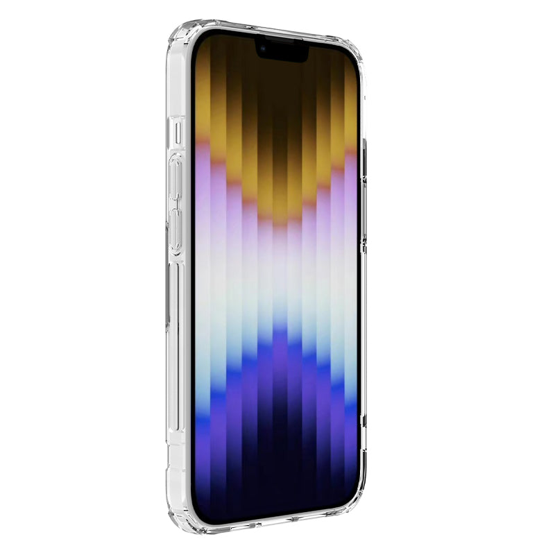 Schutzhülle Nillkin Nature TPU Pro Magnetic für iPhone 14, Weiß