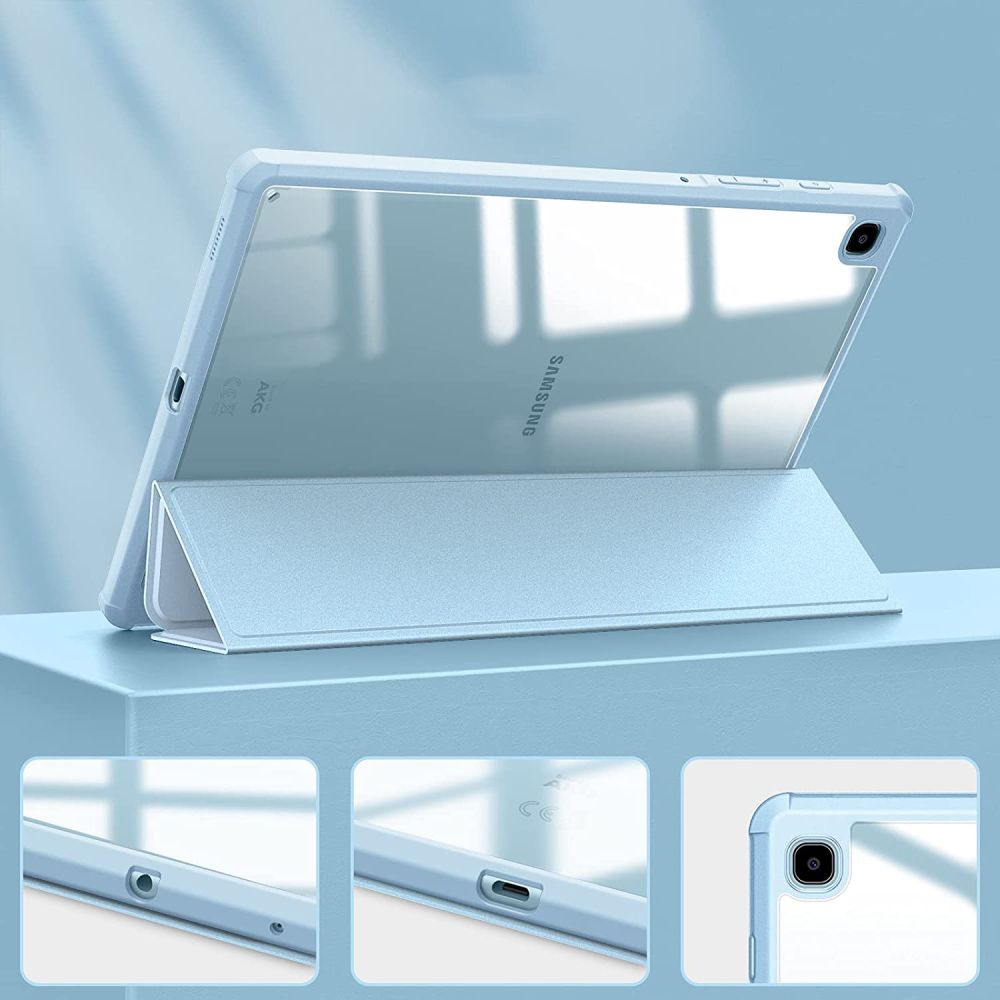 Schutzhülle Tech Protect Smartcase Hybrid für Galaxy Tab S6 Lite 10.4 2024/2022/2020, blau