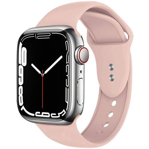 Armband Crong Sport Liquid Band für Apple Watch 49/46/45/44 mm, Rosa