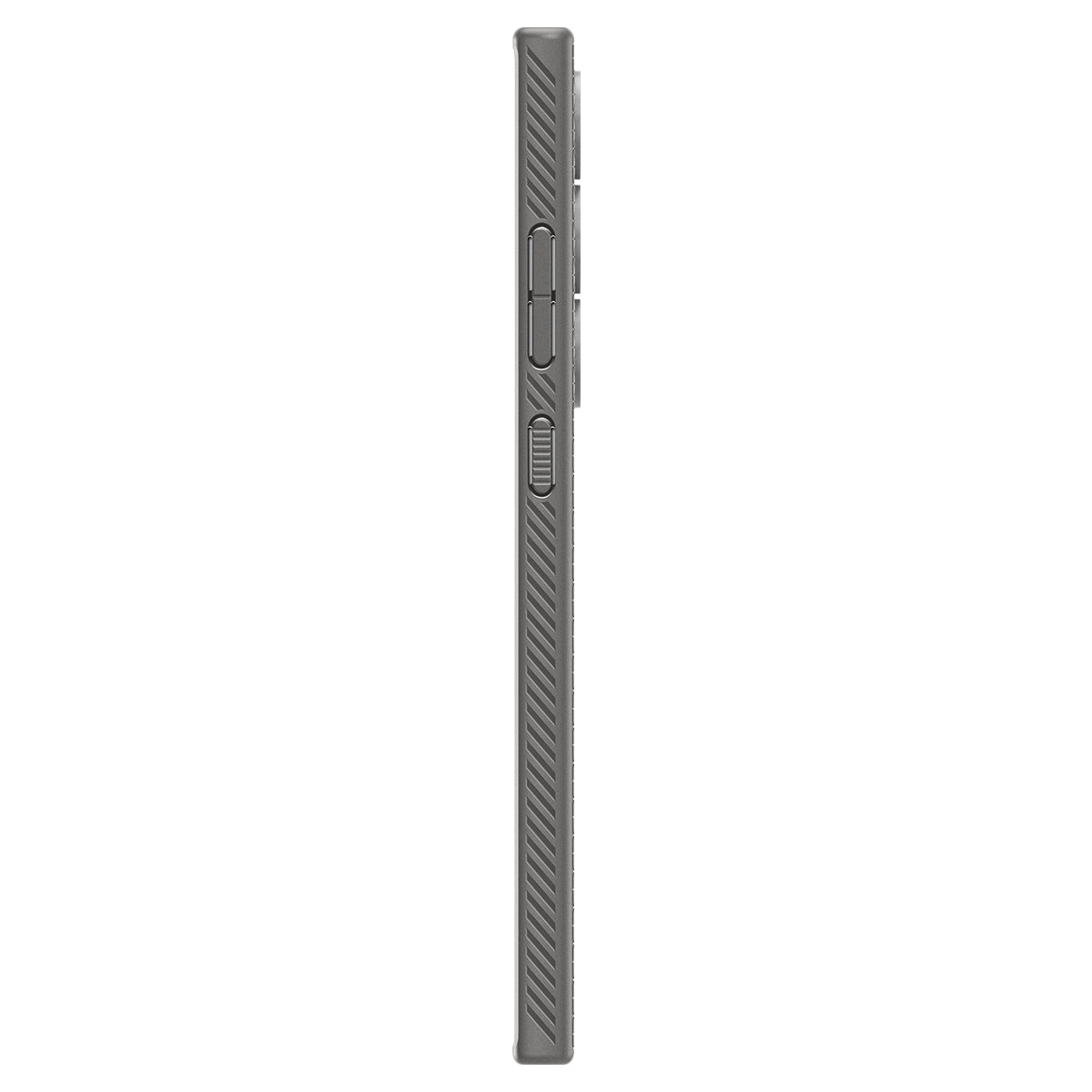 Schutzhülle für Galaxy S24 Ultra, Spigen Liquid Air, Grau