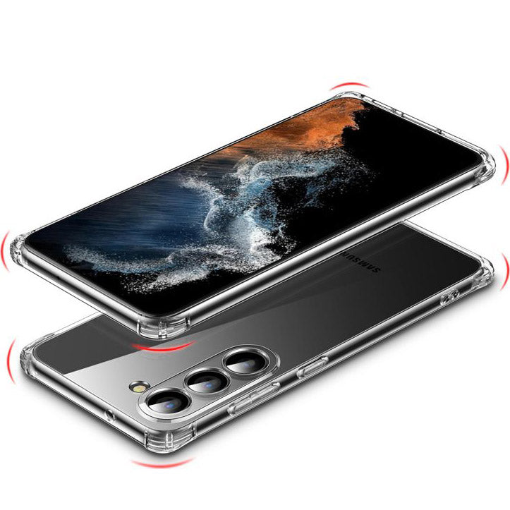 Schutzhülle MSVII Anti-shock Corner TPU Case für Galaxy S23, Transparent