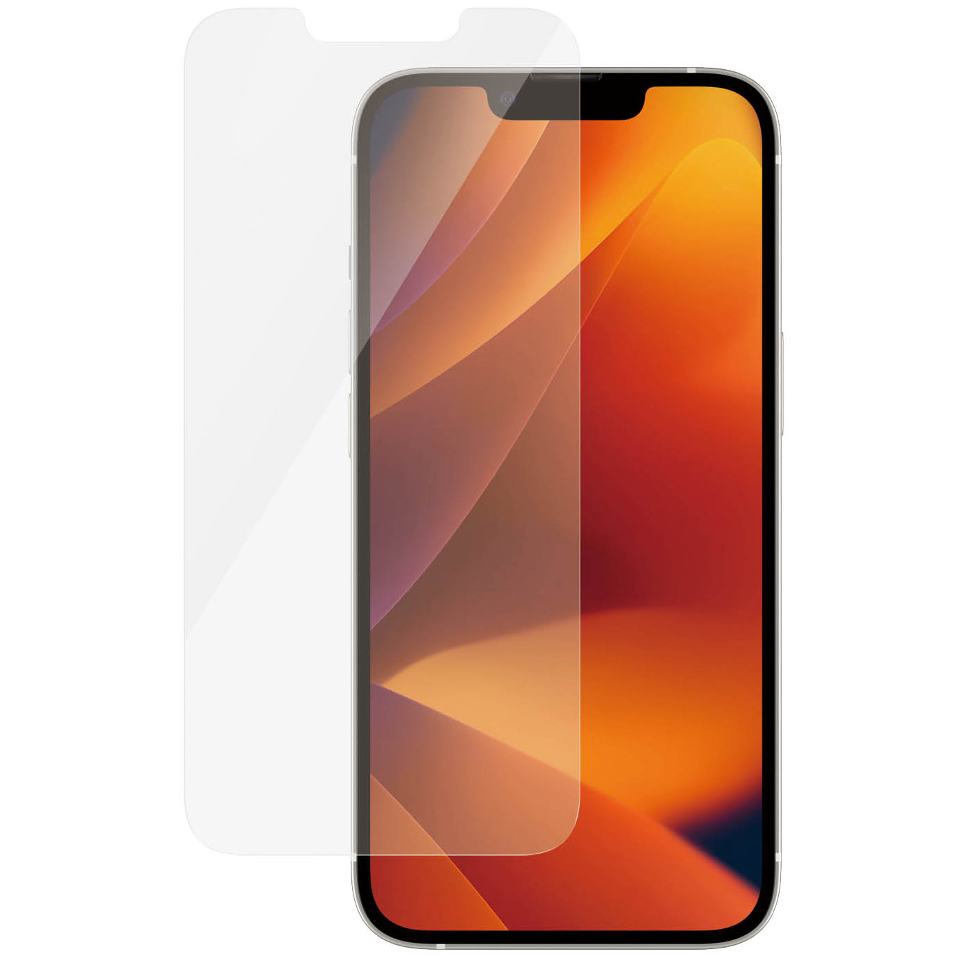 Gehärtetes Glas PanzerGlass Classic Fit für iPhone 14 / 13 Pro / 13