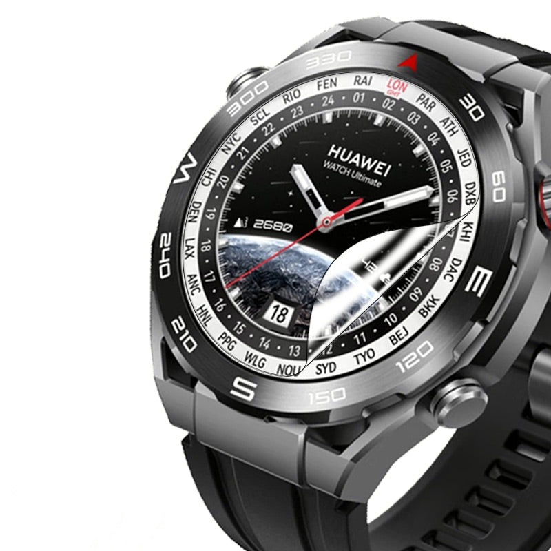 Hydrogel Folie für den Bildschirm Bizon Glass Hydrogel für Huawei Watch Ultimate, 2 Stück