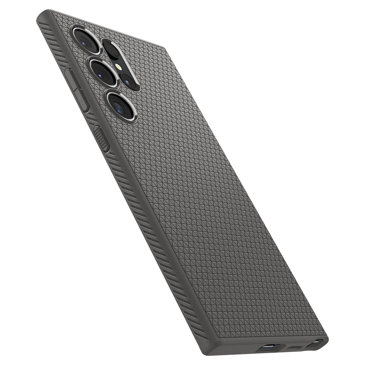 Schutzhülle für Galaxy S24 Ultra, Spigen Liquid Air, Grau