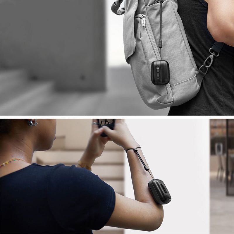 Schutzhülle ESR Pulse HaloLock MagSafe für Apple AirPods Pro 2 / 1, Schwarz