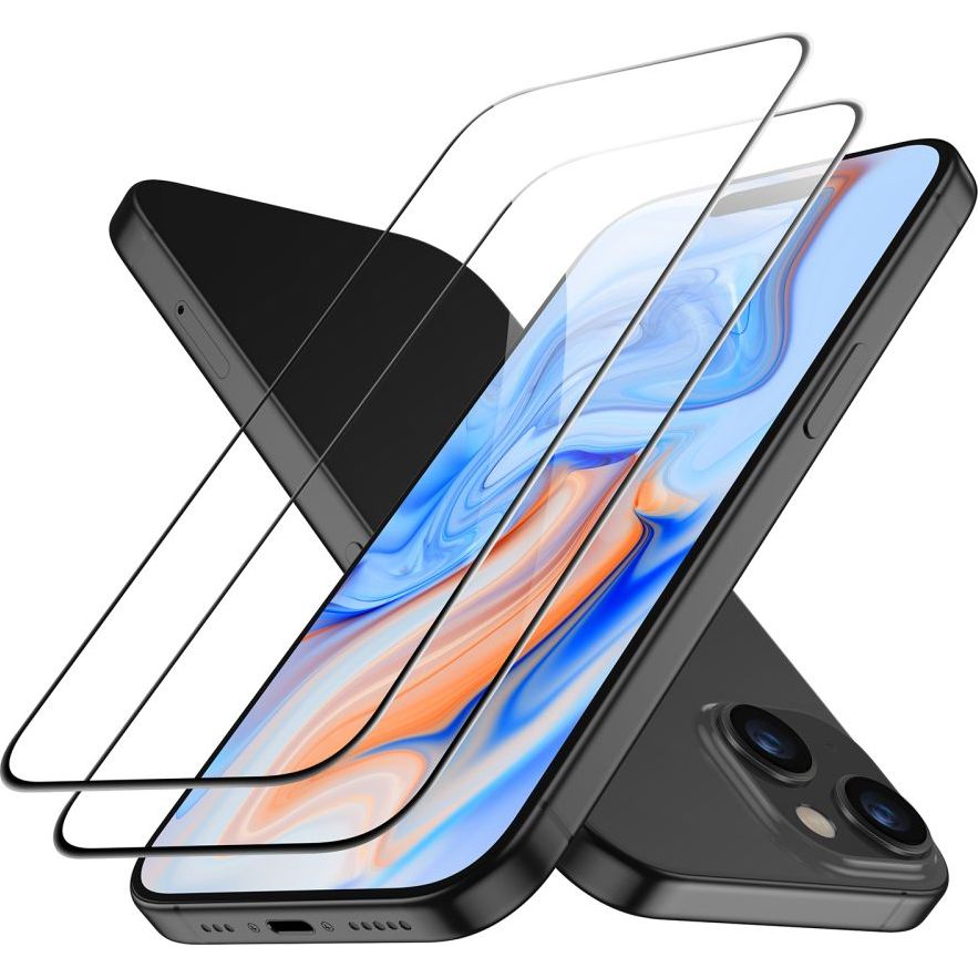 Schutzglas ESR Tempered Glass für iPhone 15, 2 Stück