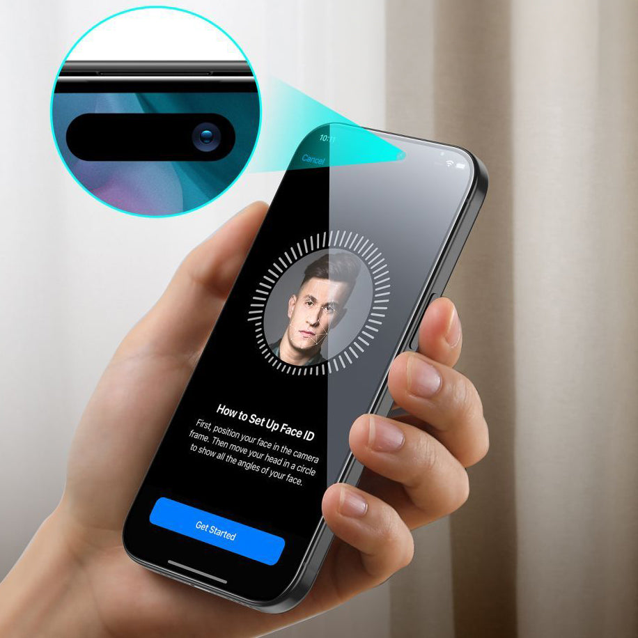 Schutzglas ESR Tempered Glass für iPhone 15, 2 Stück