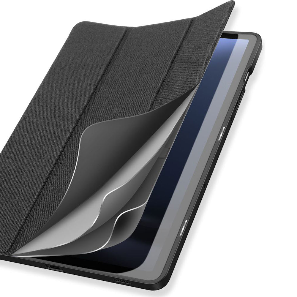 Schutzhülle für Galaxy Tab S10 FE / S9 FE, Dux Ducis Domo, Schwarz