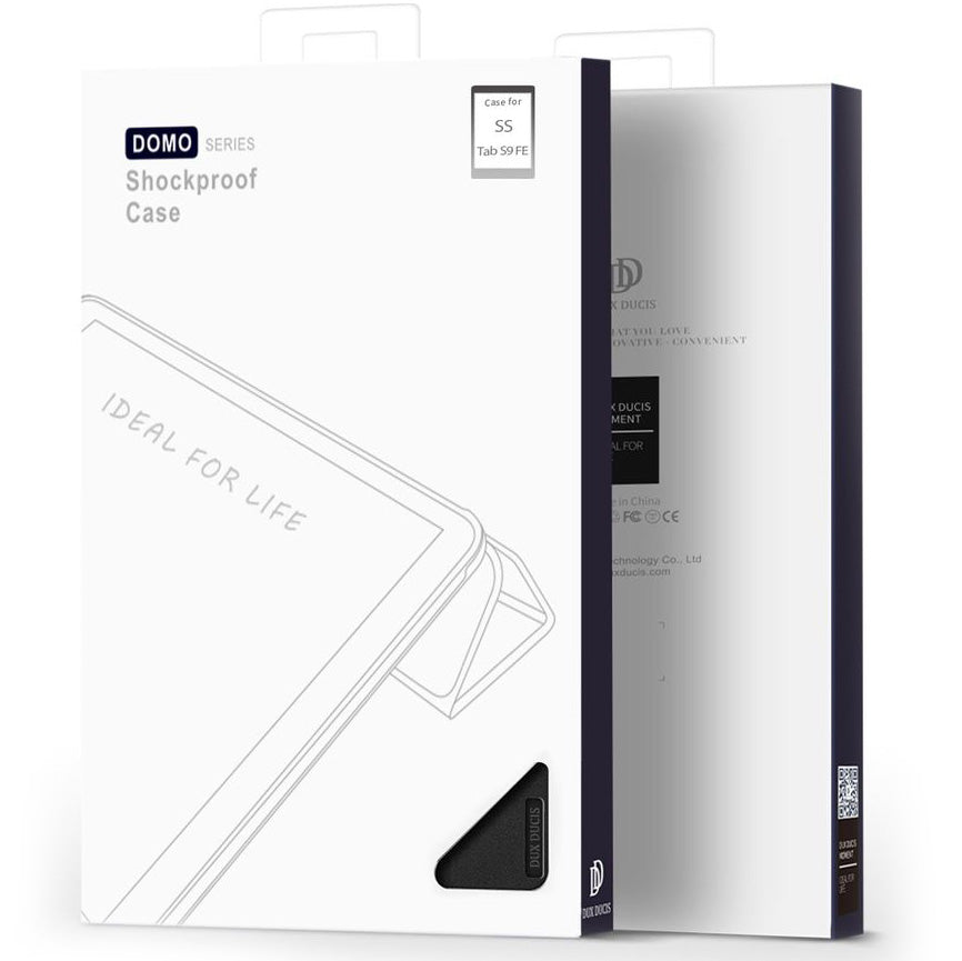 Schutzhülle für Galaxy Tab S10 FE / S9 FE, Dux Ducis Domo, Schwarz