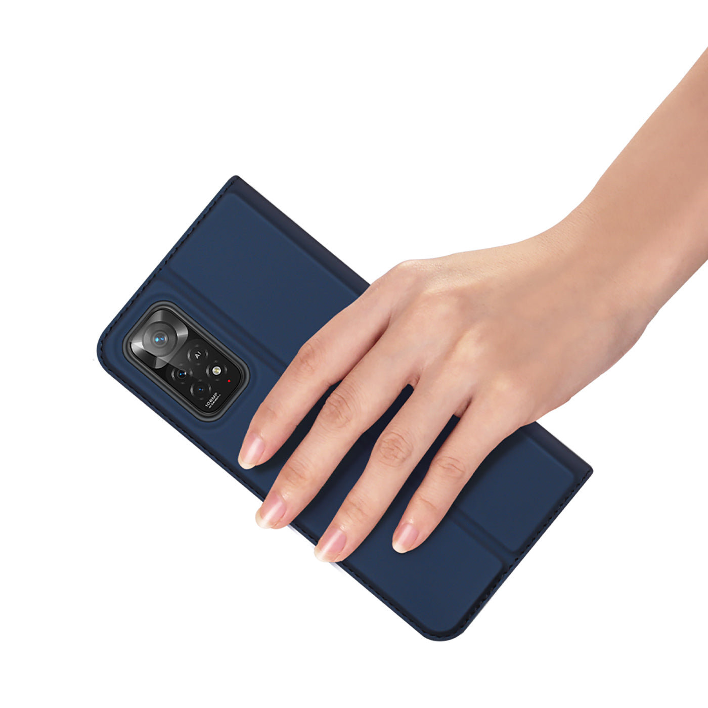 Schutzhülle Dux Ducis Skin Pro für Xiaomi Redmi Note 11 Pro 5G / 4G dunkelblau