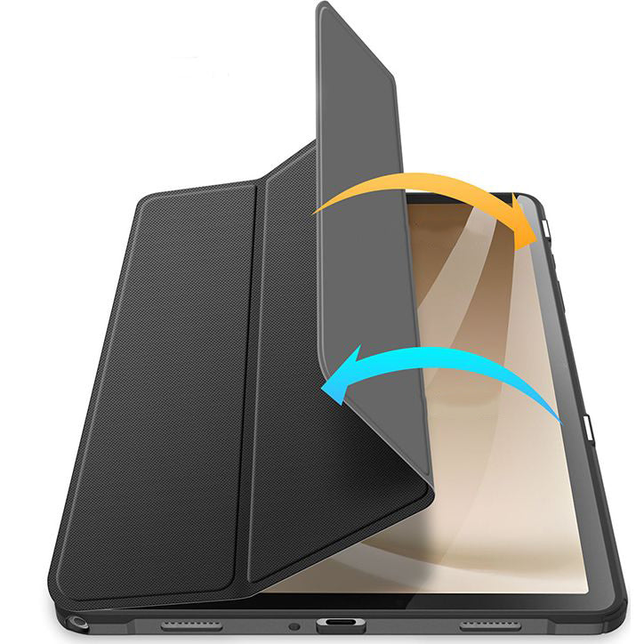 Schutzhülle Dux Ducis Toby für Galaxy Tab A9, Schwarz