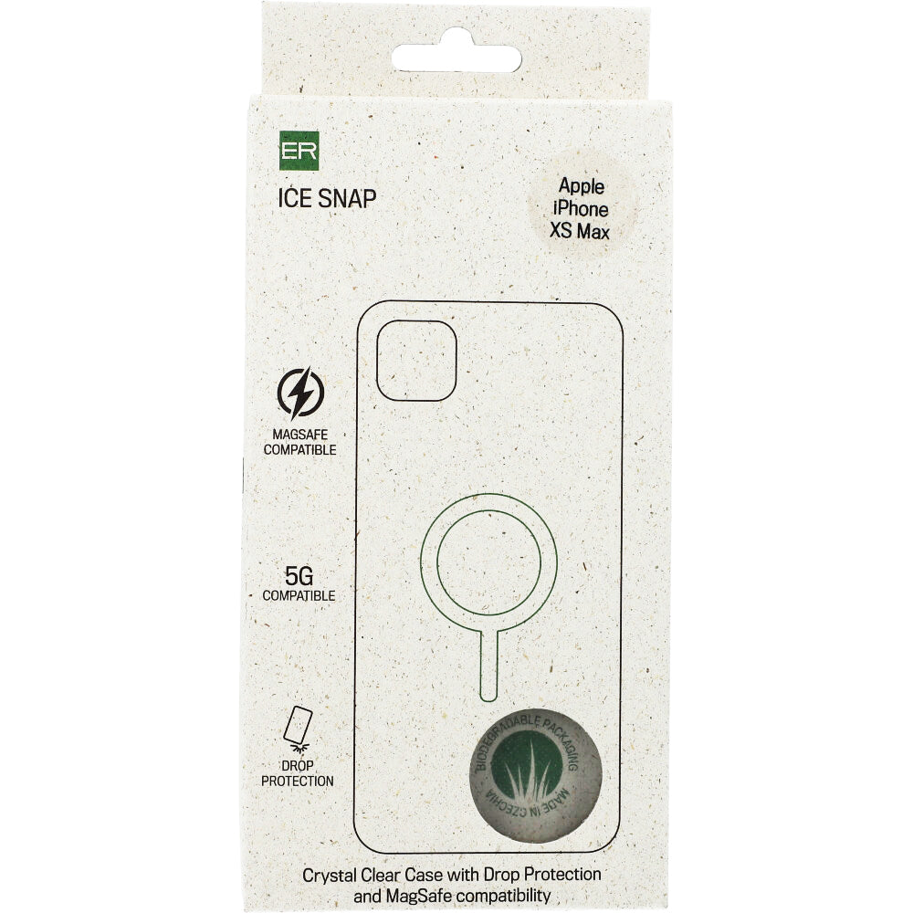 Schutzhülle ER Case Ice Snap MagSafe für iPhone Xs Max, transparent