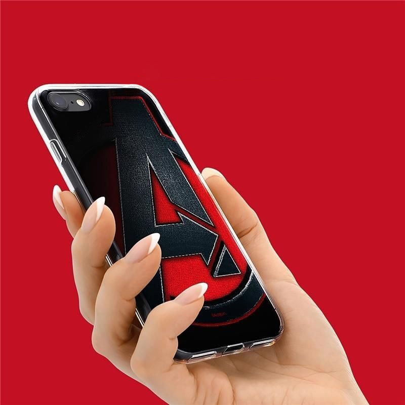 Schutzhülle für iPhone SE 3 2022, iPhone SE 2 2020, iPhone 8, iPhone 7, ERT Group Marvel, Avengers 019