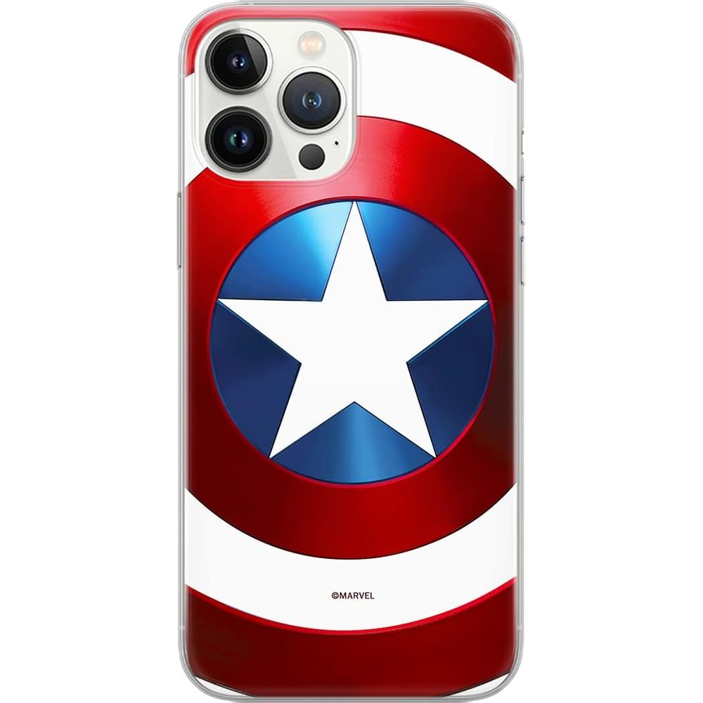 Schutzhülle für iPhone 13 Pro, ERT Group Marvel, Captain America 025