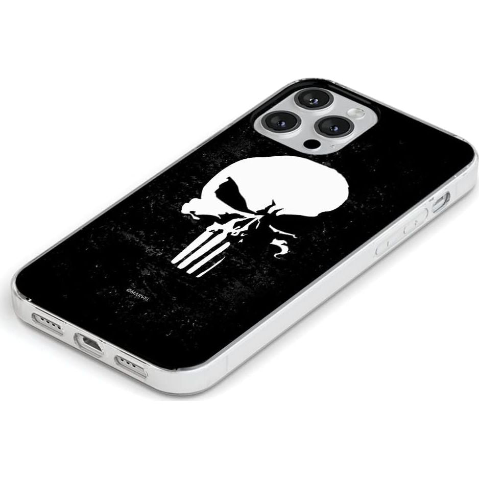 Schutzhülle für iPhone 13 Pro, ERT Group Marvel, Punisher 002