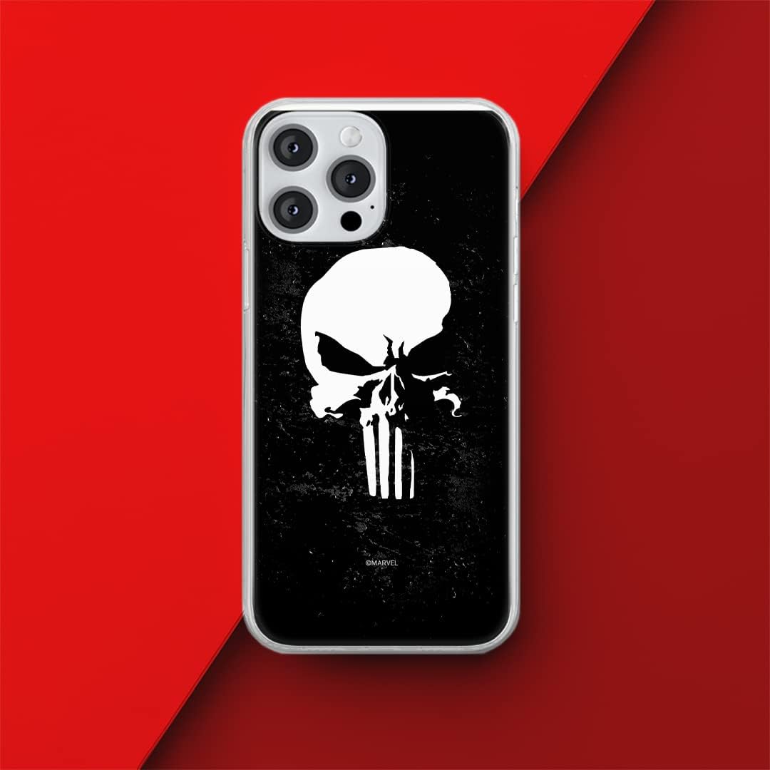 Schutzhülle für iPhone 13 Pro, ERT Group Marvel, Punisher 002